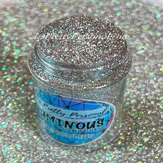 Micro Blue / Green (Fine Cut)- Luminous Reflective Glitter Collection {4}