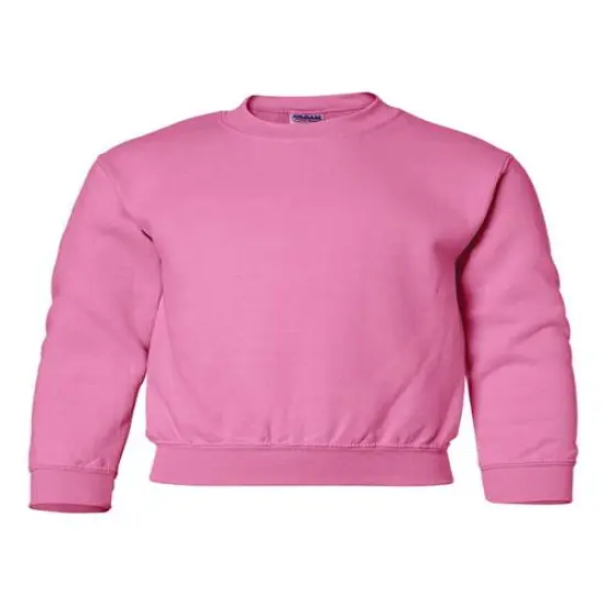 GILDAN&reg; Heavy Blend Youth Crew-neck Long Sleeve Sweatshirts {1}