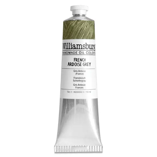 Williamsburg Handmade Oil Paint - French Ardoise Grey, 150 ml tube {1}