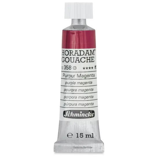 Schmincke Horadam Artist Gouache - Purple Magenta, 15 ml tube {1}