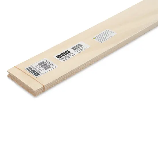 Bud Nosen Basswood Sheets - 1/32" x 3" x 24", 15 Sheets {1}