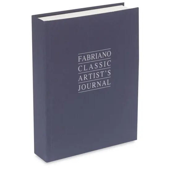 Fabriano Classic Artist's Journal - 8-1/2" x 6-1/2", Blue Cover, Cream/White Sheets {1}