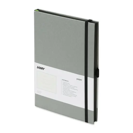 Lamy Hardcover Notebook - Black, Grid, 5.8" x 8.3" {1}