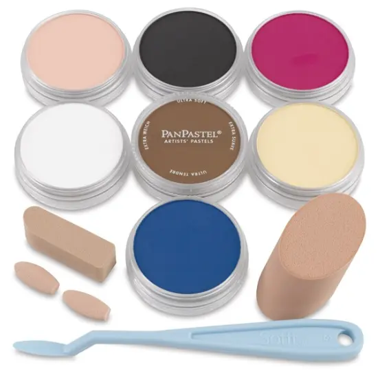 PanPastel Artists&rsquo; Painting Pastels Set - Portrait Colors, Set of 7 {2}