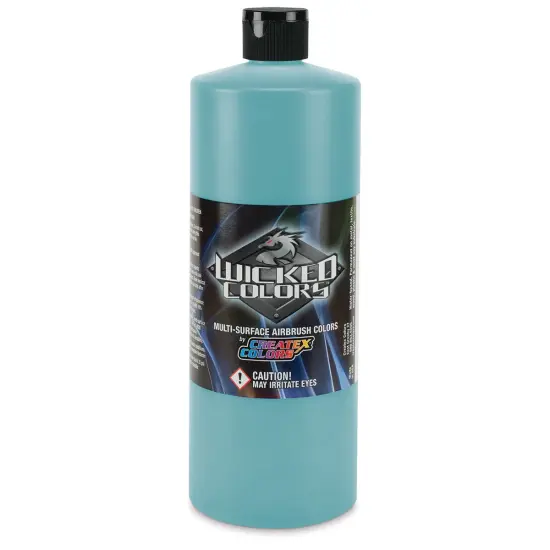 Createx Wicked Colors Airbrush Color - 32 oz, Detail Blue Green {1}