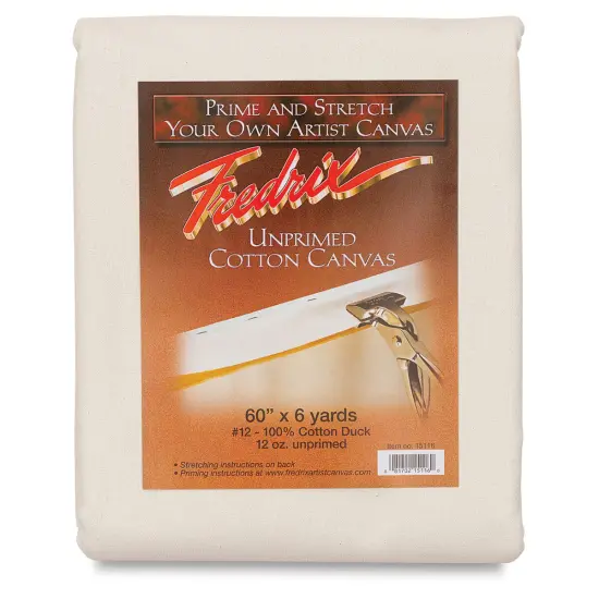 Fredrix Folded Blanket Canvas - 60" x 6 yds, Unprimed {2}