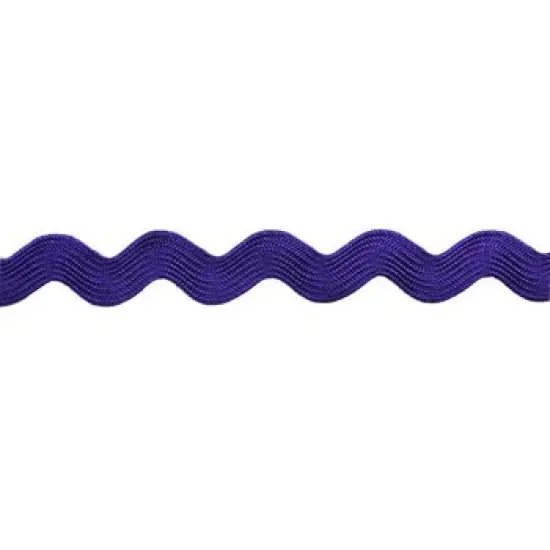 Belagio Medium Ric Rac Trim, 0.75" Wide, 25-Yard Bolt, Purple {1}