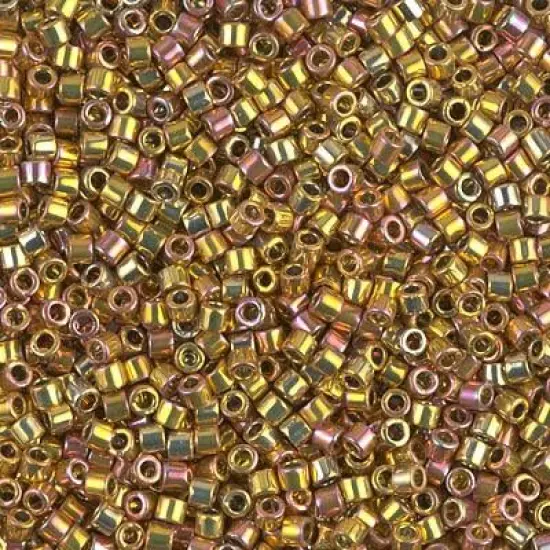 Miyuki Delica Bead 10/0, DBM0501, 24kt Gold Iris {1}