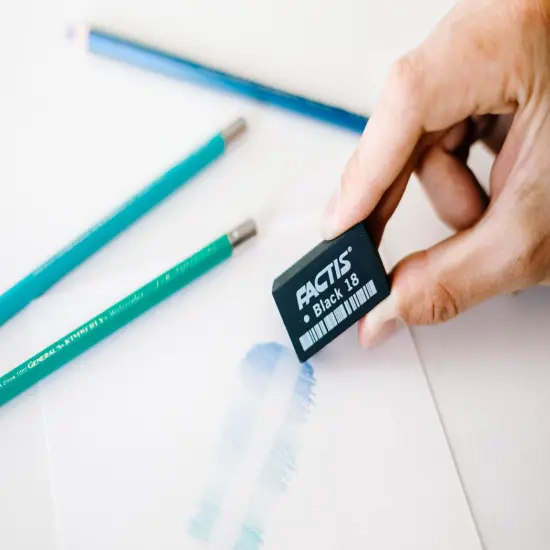 General's Magic Black Erasers 2/Pkg {2}