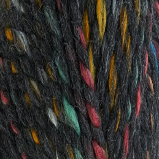 (3 Pack) Lion Brand Wool-Ease Thick & Quick Yarn - Bedrock Stripes {3}