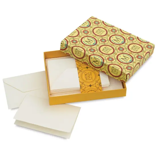 Fabriano Medioevalis Reply Cards and Envelopes - 3-1/2" x 5-1/4", Folded, Box of 20 {2}