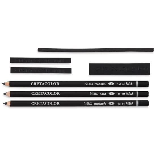 Cretacolor Nero Deep Black Pencils Set - Set of 7 {2}