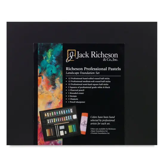 Richeson Half-Stick Foundation Pastel Set - Landscape Colors {1}