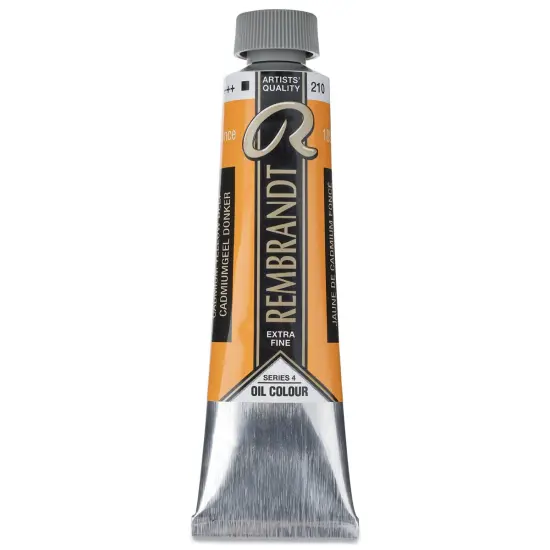 Rembrandt Artists' Oil Color - Cadmium Yellow Deep, 40 ml tube {1}