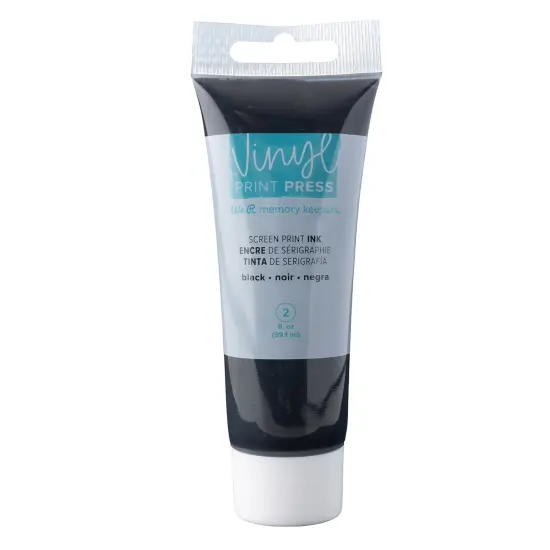 We R Vinyl Print Press Screen Print Ink 2oz-Black {1}