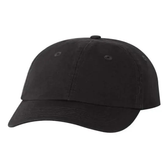 Valucap&reg; Small Fit Dad Hat Comfortable Relaxed Fit Black {1}