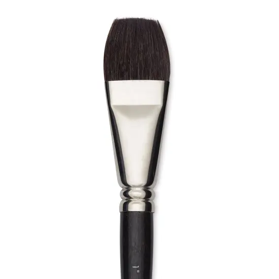 Escoda &Uacute;ltimo Synthetic Squirrel Brush - Flat Wash, Size 1" {1}