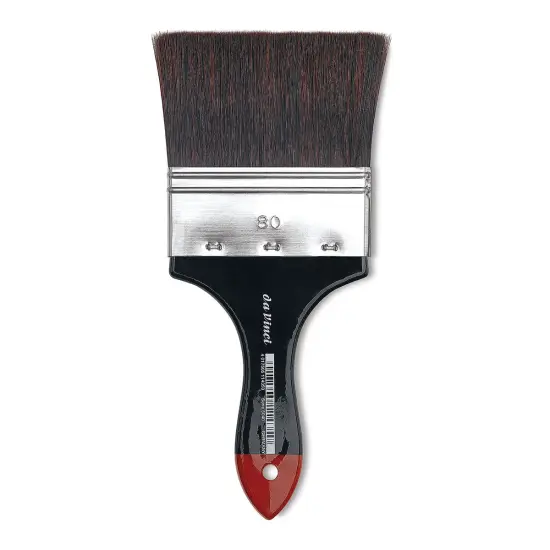 Da Vinci Top Acryl Restoration Brush - Mottler, Short Handle, Size 80 {2}