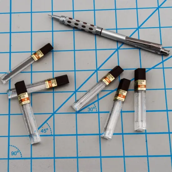 Super Hi-Polymer Lead Refill (0.3mm) Extra Fine, HB, 12 pcs/Tube {3}