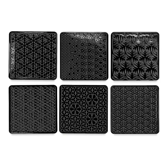 Cedar Canyon Rubbing Plates - Set of 6, Triangles {2}