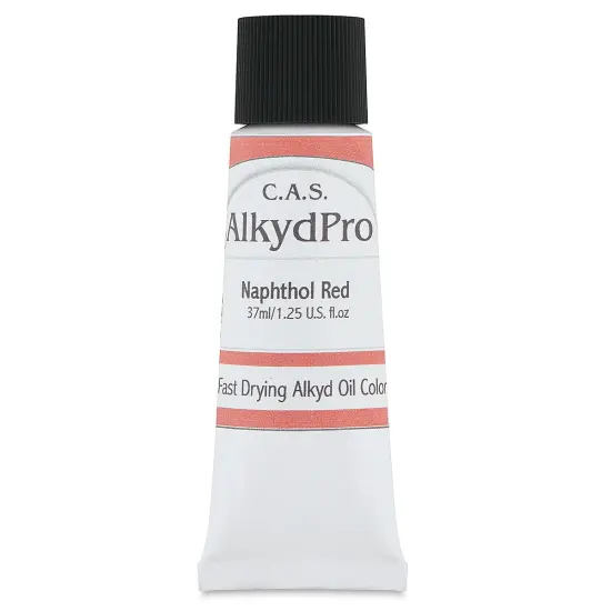 CAS AlkydPro Fast-Drying Alkyd Oil Color - Naphthol Red, 37 ml tube {1}