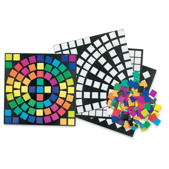 Roylco Assorted Spectrum Mosaics - 4000 pk {2}