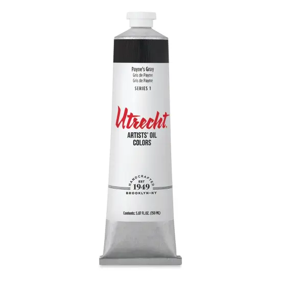 Utrecht Artists' Oil Paint - Payne's Gray, 150 ml tube {2}