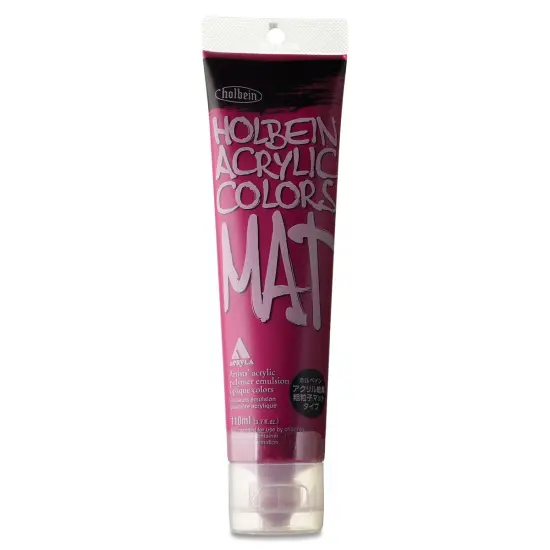 Holbein Mat Acrylic - Rose Violet, 110 ml tube {1}