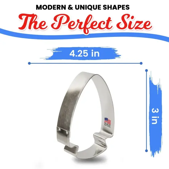 CookieCutter.com Arrowhead Cookie Cutters 4.25 in, Tin Plate Steel, Handmade in the USA {2}