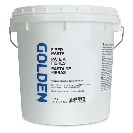 Golden Molding Paste Medium - Fiber, 128 oz tub {1}