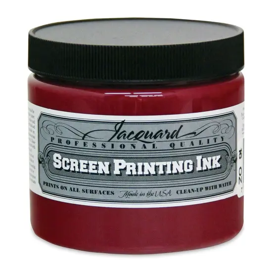Jacquard Screen Printing Ink - Process Magenta, 16 oz {1}