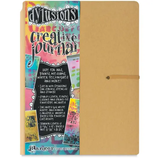 Ranger Dylusions Creative Journal - 11-3/8" x 8-1/4", 128 pages {2}