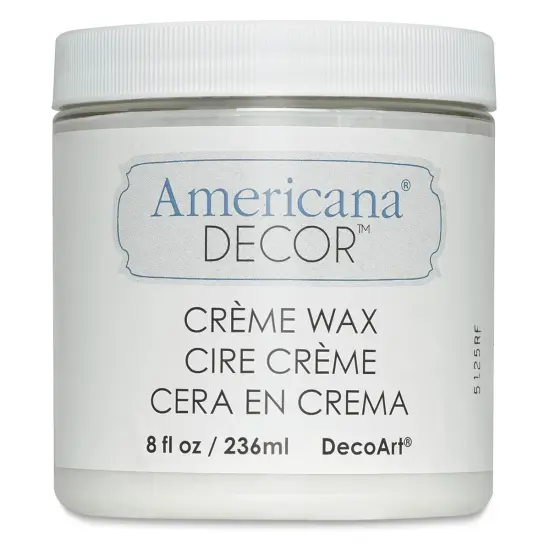 DecoArt Americana Decor Creme Wax - Clear, 8 oz jar {2}