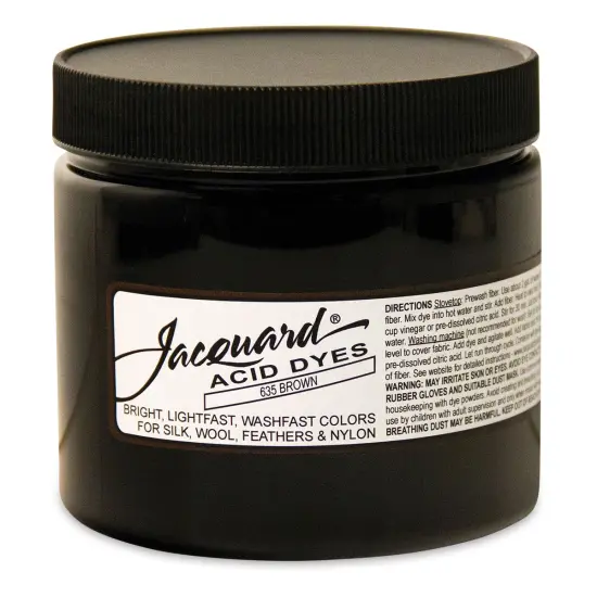 Jacquard Acid Dye - Brown, 8 oz {1}