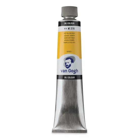 Van Gogh Oil Paint - Azo Yellow Deep, 200 ml tube {1}