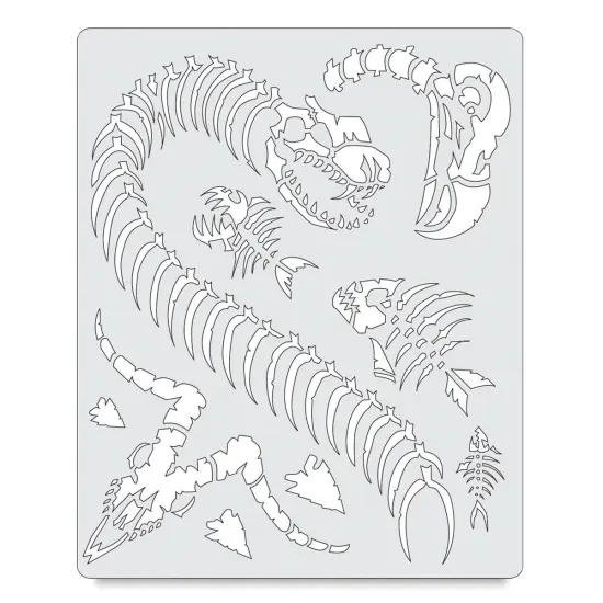 Iwata Artool Freehand Template - Curse of the Skull Master Petting Zoo {2}