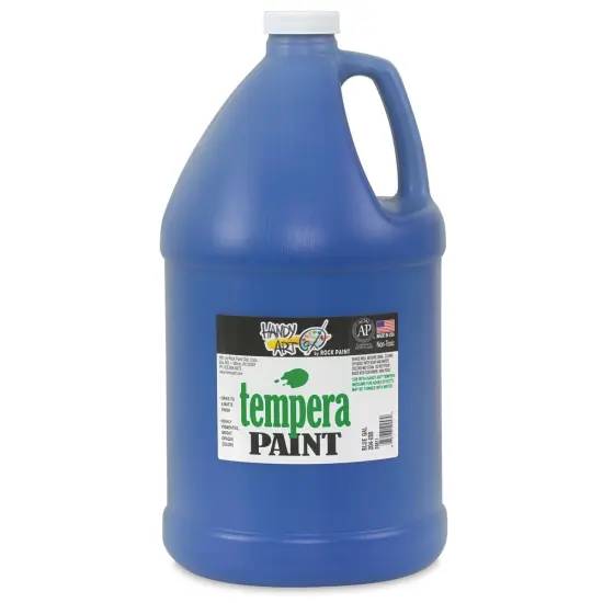 Handy Art Tempera - Blue, Gallon {1}