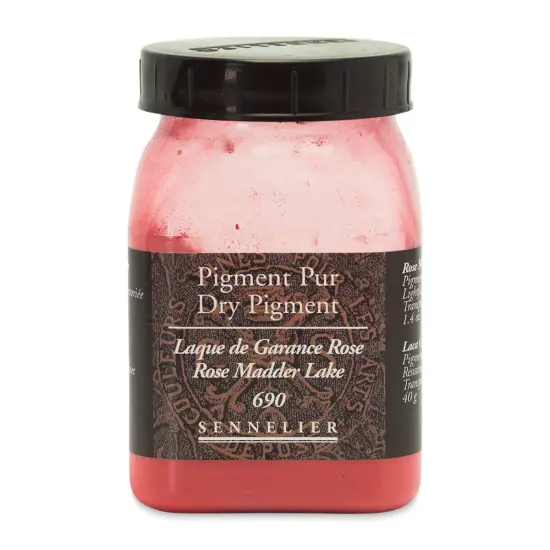 Sennelier Dry Pigment - Rose Madder Lake, 40 g jar {1}