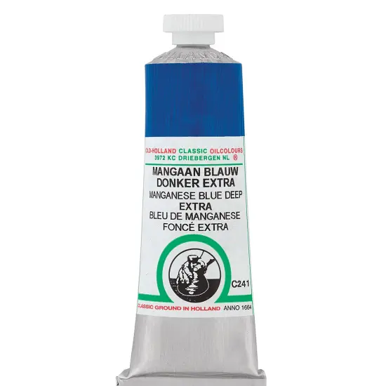 Old Holland Classic Oil Color - Manganese Blue Deep Extra, 40 ml tube {1}