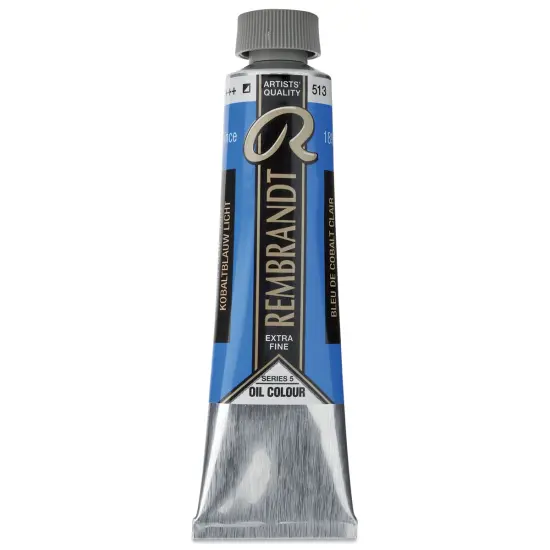 Rembrandt Artists' Oil Color - Cobalt Blue Light, 40 ml tube {1}