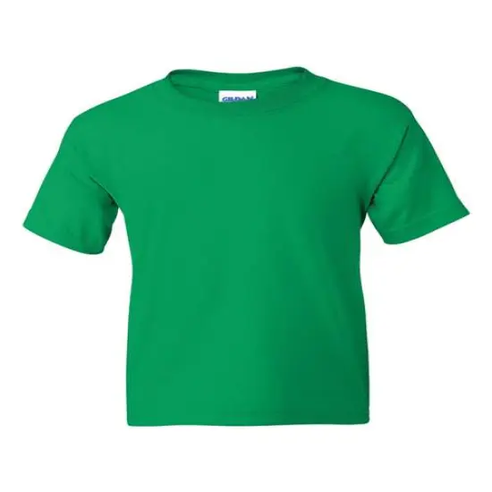 Gildan&reg; DryBlend Youth Short Sleeve Crewneck T-Shirt Irish Green {1}
