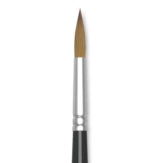Winsor & Newton Series 7 Kolinsky Sable Brush - Pointed Round, Size 8 {2}