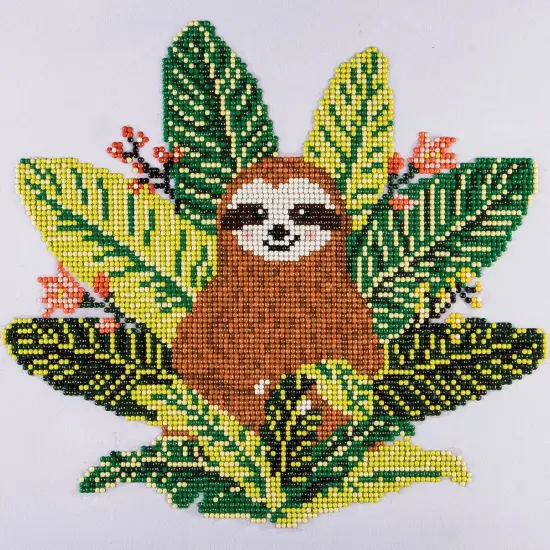 Leisure Arts Diamond Painting Kit - Sloth {1}