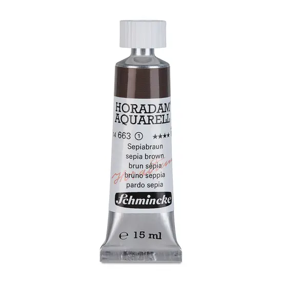 Schmincke Horadam Aquarell Watercolor - Sepia Brown, 15 ml tube {2}