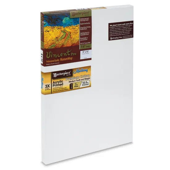 Masterpiece Fibonacci Golden Rectangle Canvas- 8" x 13", 7/8" Profile {1}