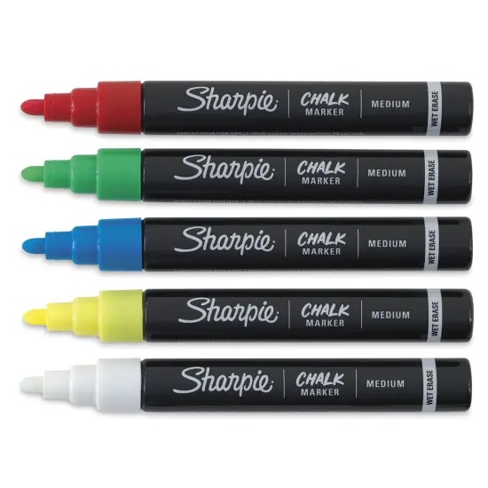 Sharpie Chalk Markers - Assorted Colors, Set of 5 {1}