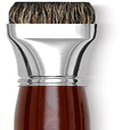 Da Vinci Black Sable Brush - Bright, Long Handle, Size 12 {1}