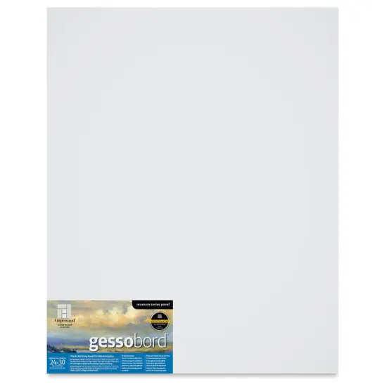 Ampersand Gessobord - 24" x 30", 1-1/2" Cradled {1}