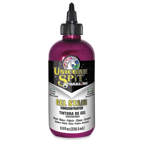Unicorn Spit Gel Stain and Glaze - Starling Sasha, 8 oz, Sparkling, Bottle {1}