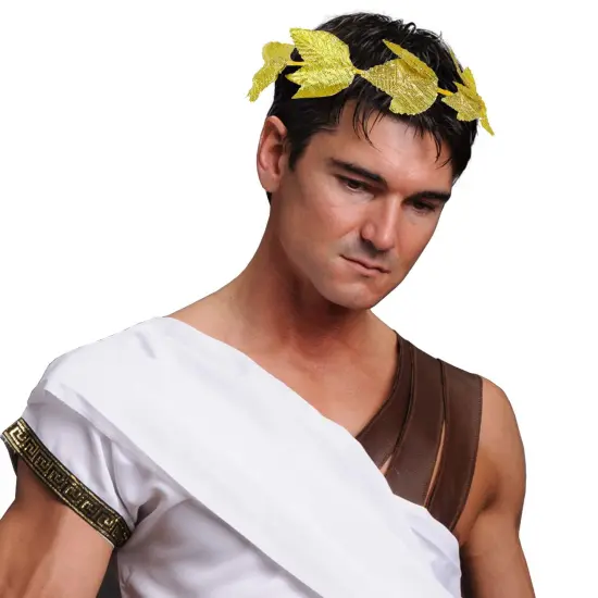 Gold Roman Laurel Wreath - Roman Emperor Crown and Greek God and Goddess Circlet {3}